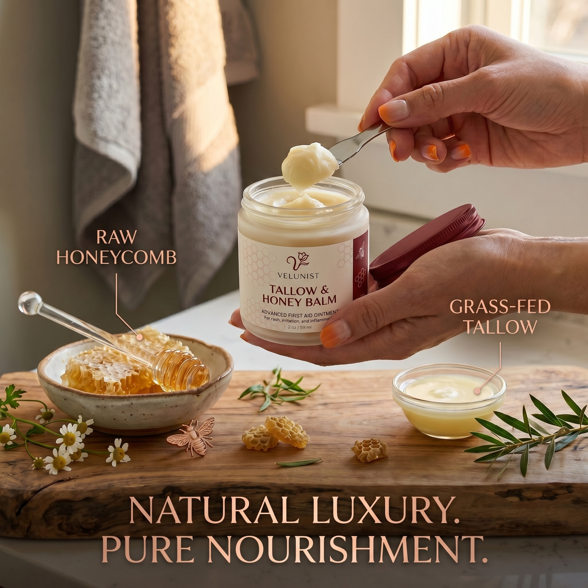 Velunist Tallow & Honey Balm